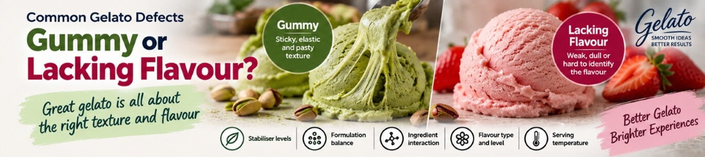 COMMON GELATO DEFECTS - WHAT WENT WRONG? (3/3)